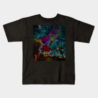 Black Panther Art - Glowing Edges 228 Kids T-Shirt